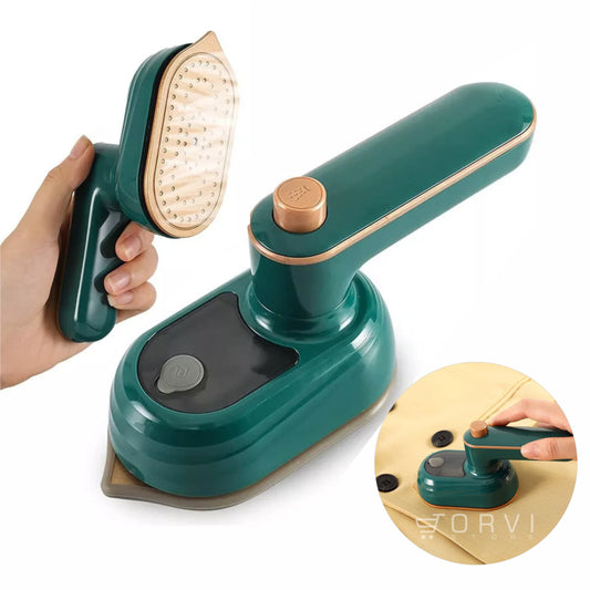 Mini Plancha De Ropa A Vapor Portátil Viaje Plegable