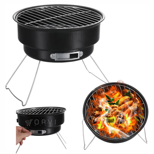 Asador Portátil Sin Humo Parrilla Barbacoa Al Carbón