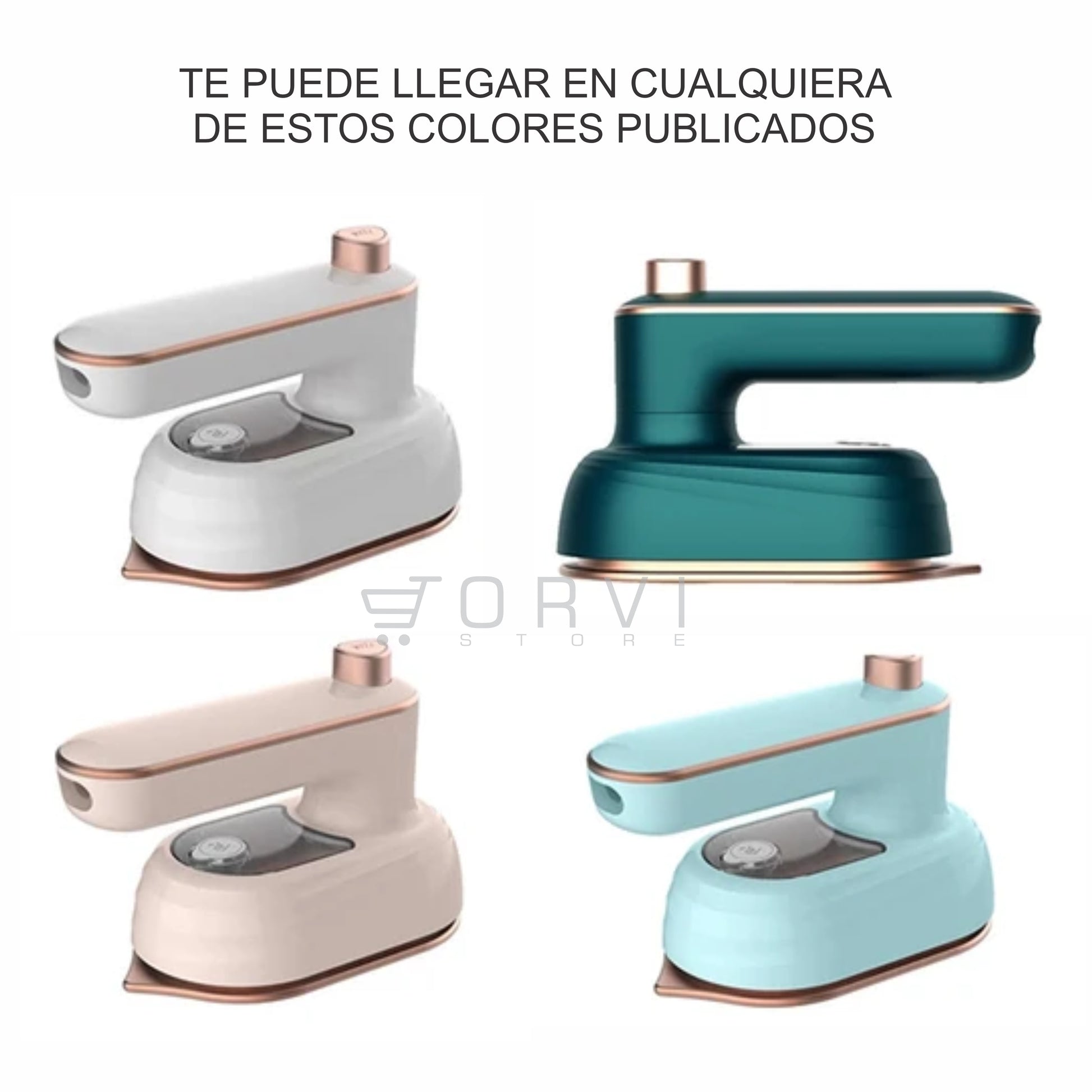 Mini Plancha De Ropa A Vapor Portátil Viaje Plegable