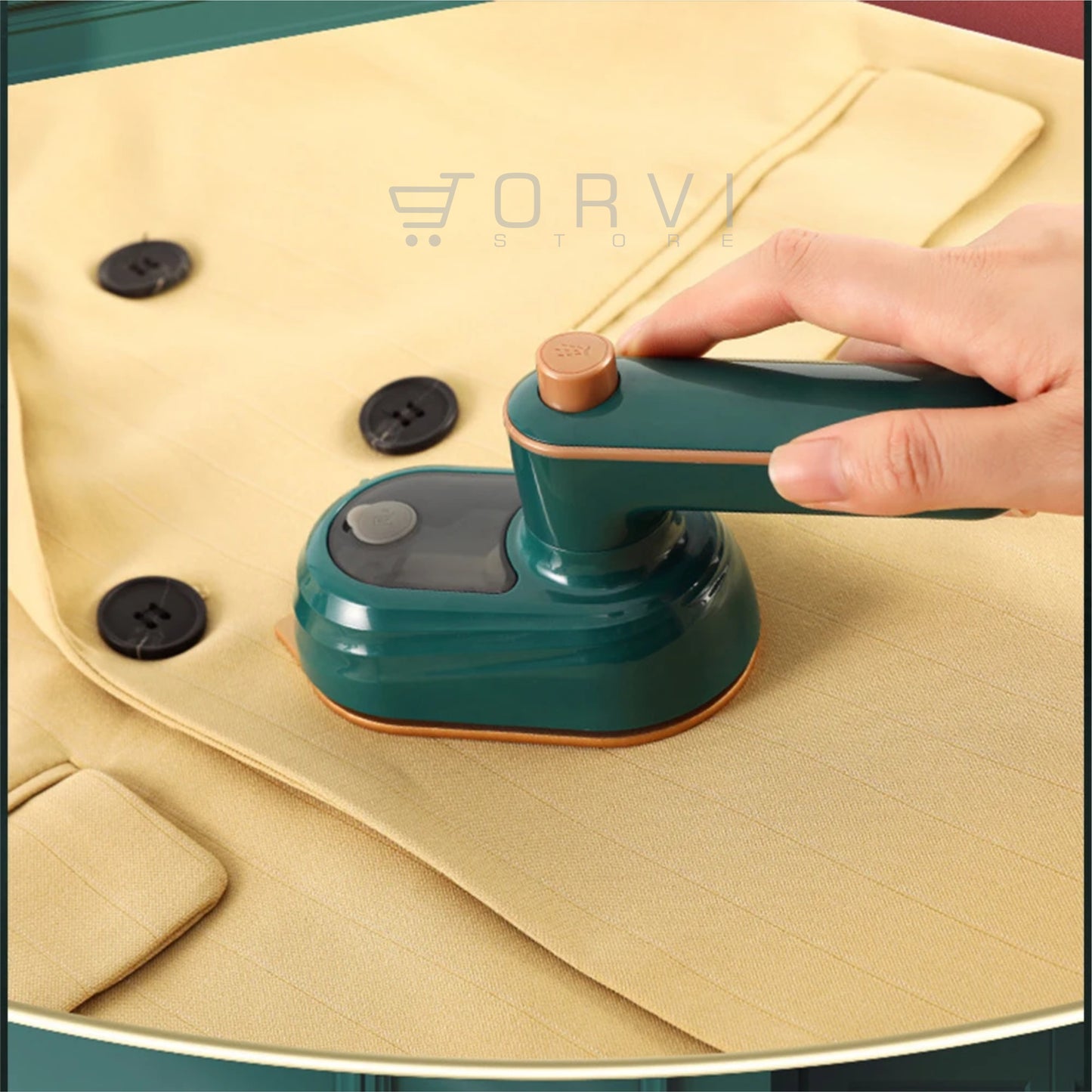 Mini Plancha De Ropa A Vapor Portátil Viaje Plegable