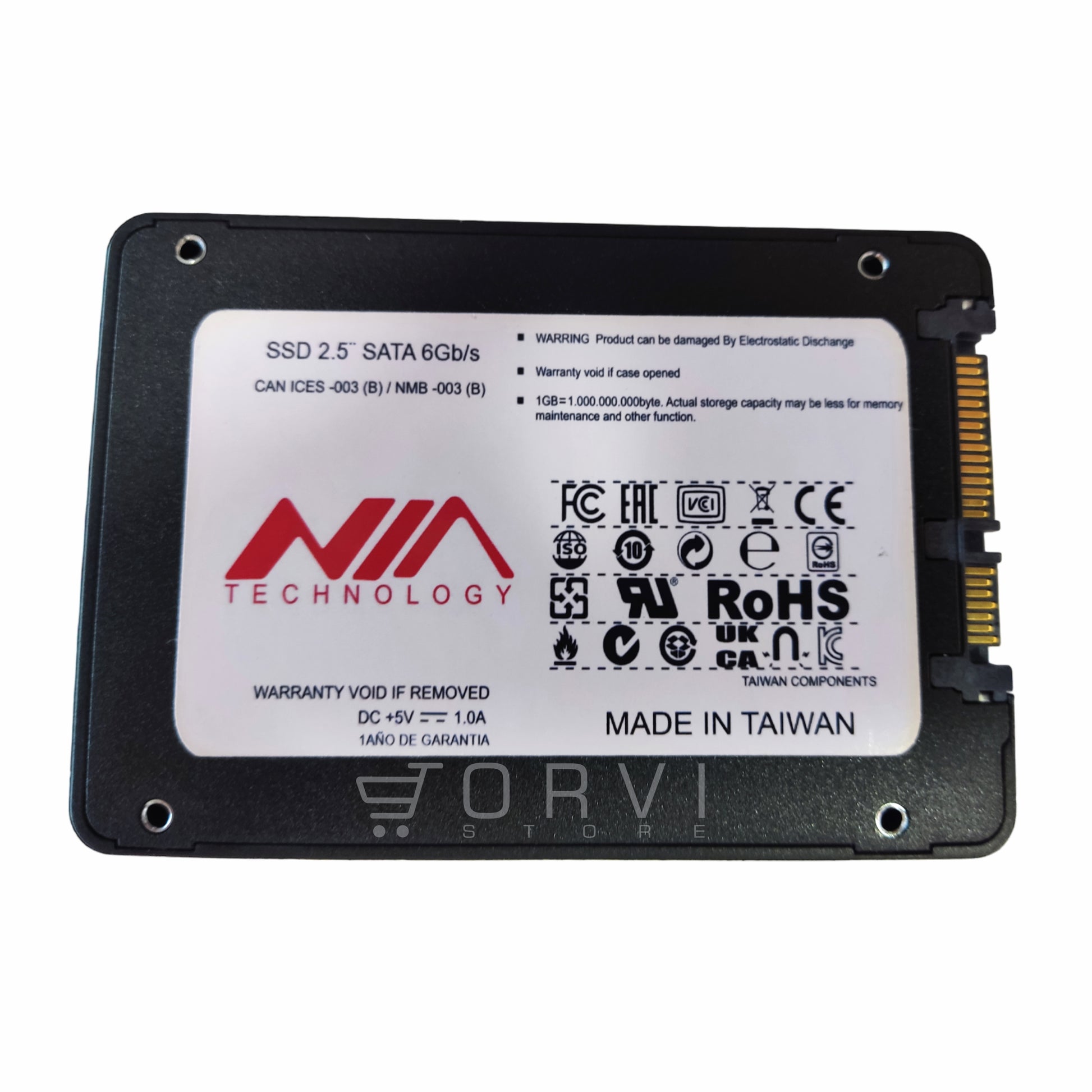 Disco Duro Estado Solido NIA 256gb SSD Sata 2.5 SATA 6 Gb/s