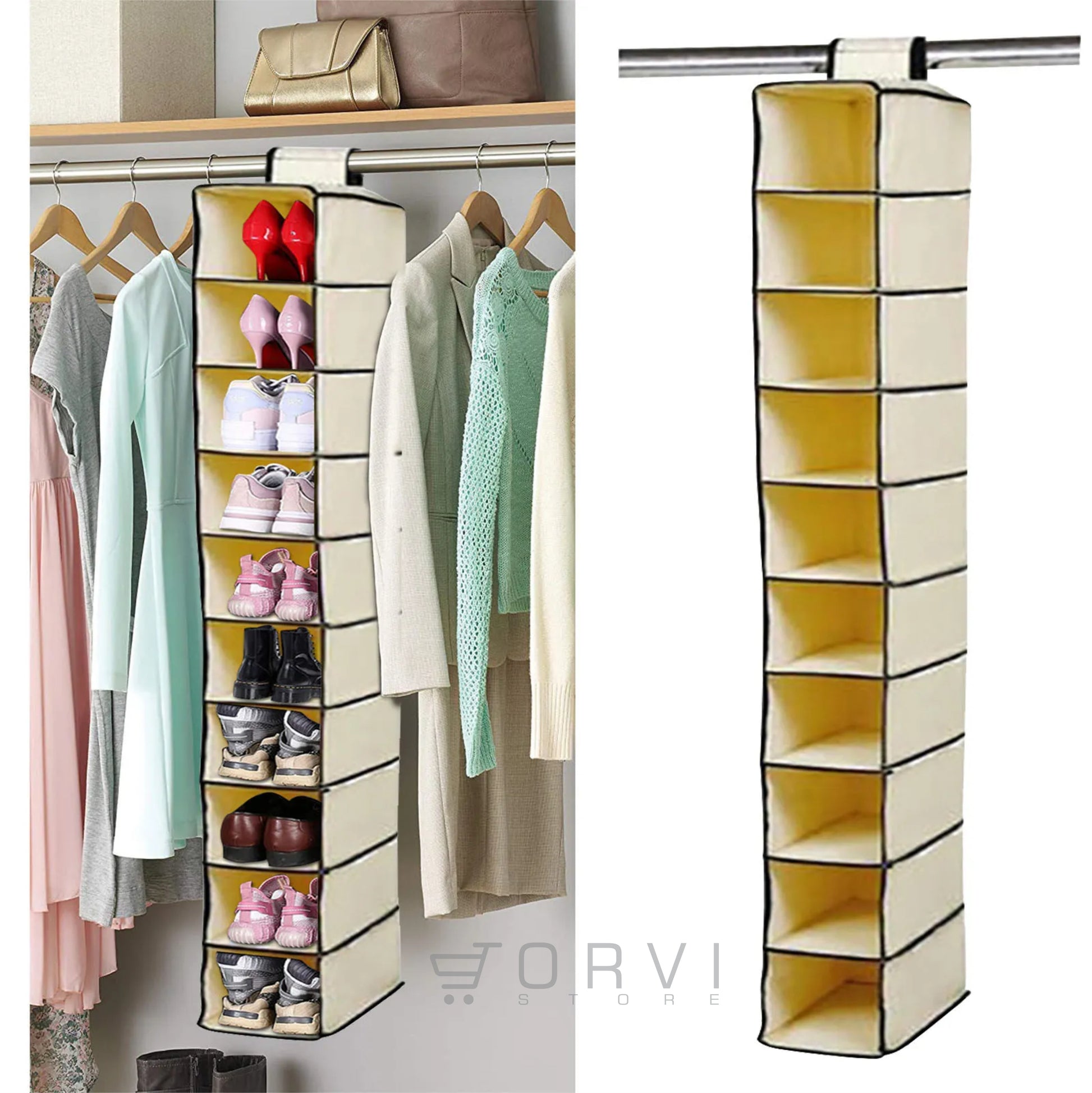 Organizador Tela Zapatos Armario Closet Zapatero
