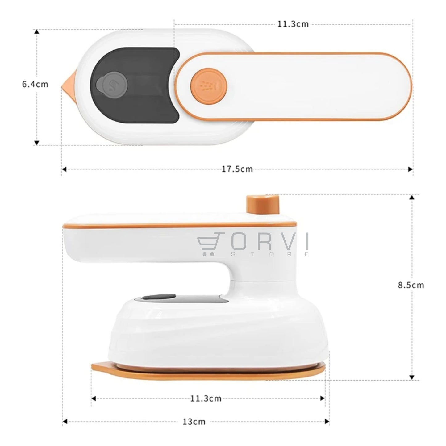 Mini Plancha De Ropa A Vapor Portátil Viaje Plegable