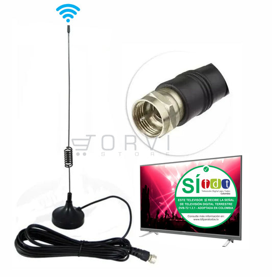 Antena Tv Digital Tdt Señal Hd