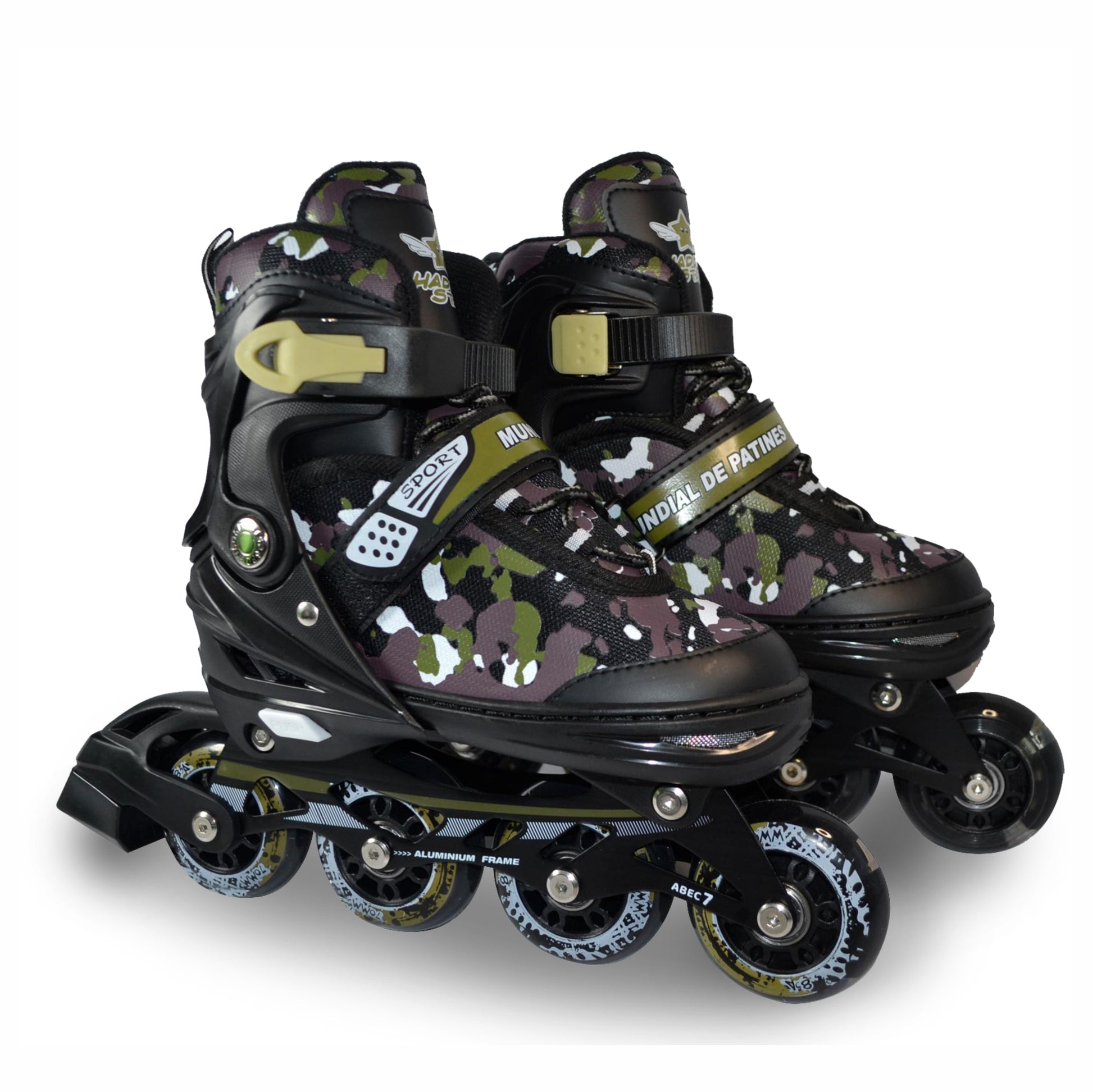 Patines Para Niños Semiprofesionales con Ruedas Ajustables +Kit de Protección