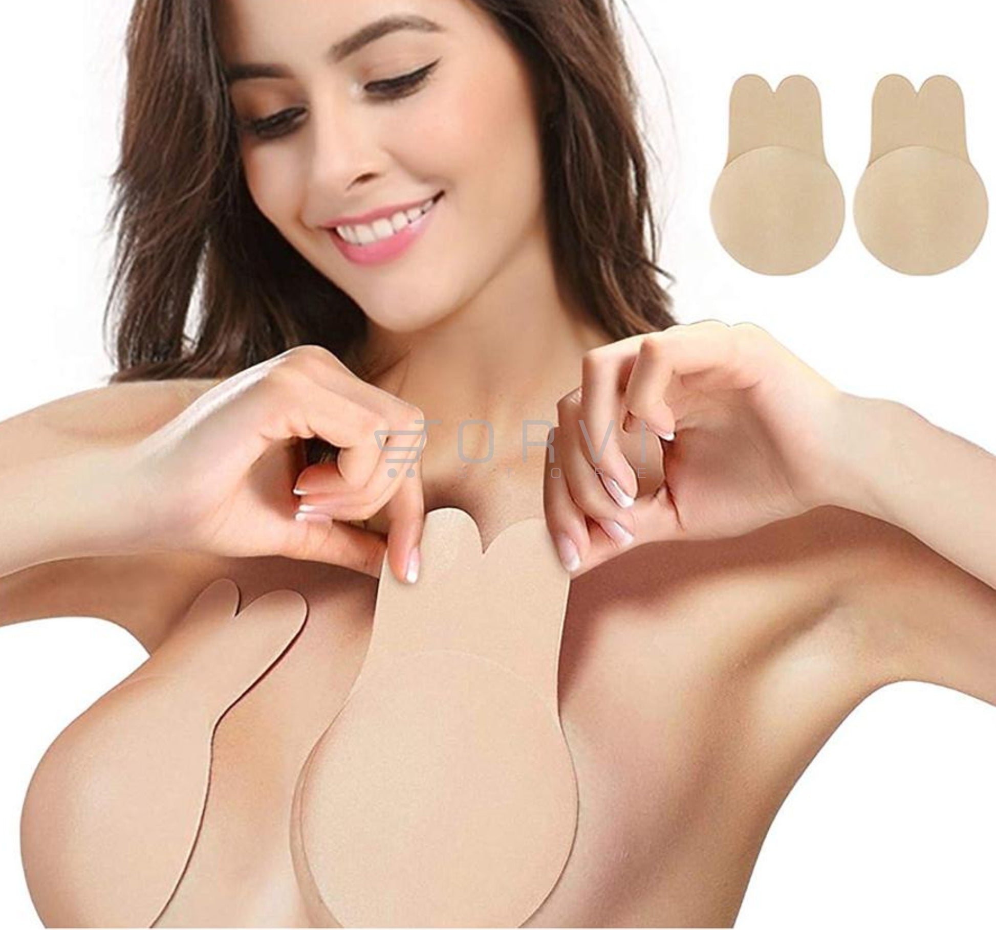 Levantador Busto Rabbit Bra Reutilizable Brasier Levanta