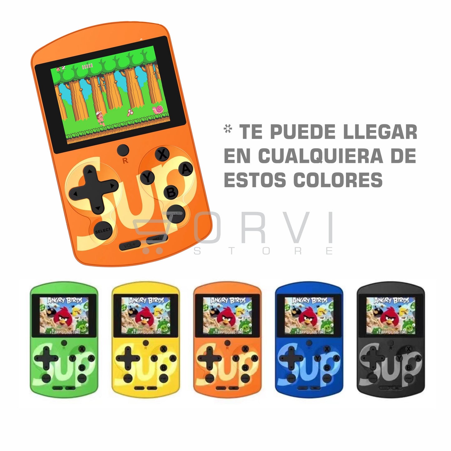 Game Boy Sup Portatil Retro Family Game Mini 500 Juegos