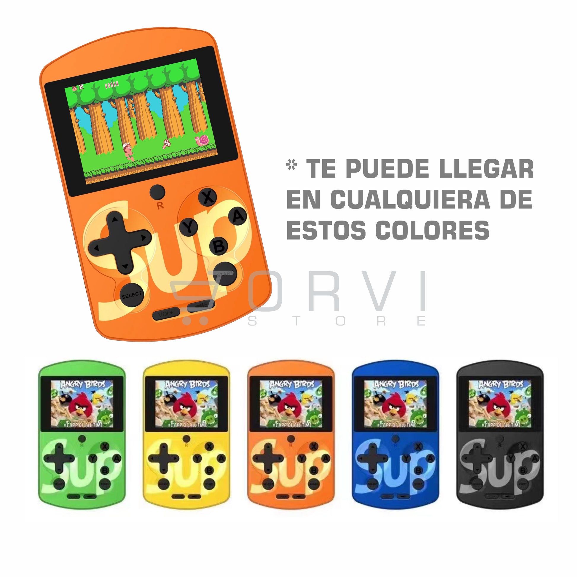 Game Boy Sup Portatil Retro Family Game Mini 500 Juegos