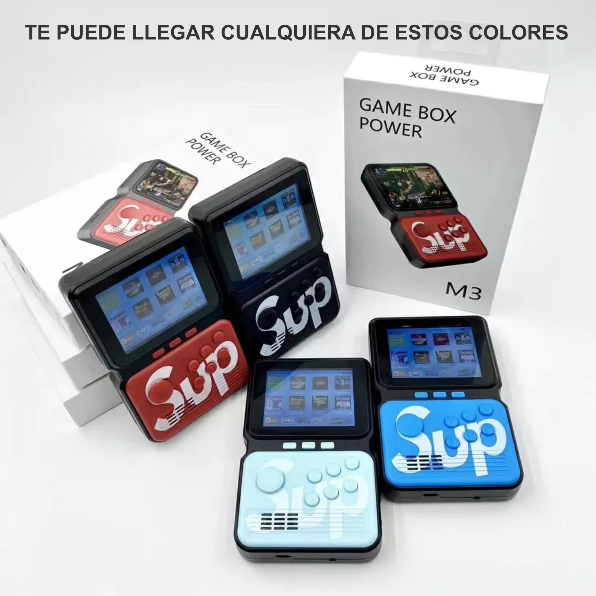 Consola Sup M3 Game Box Portátil 4gb Retro emuladores 900 En 1