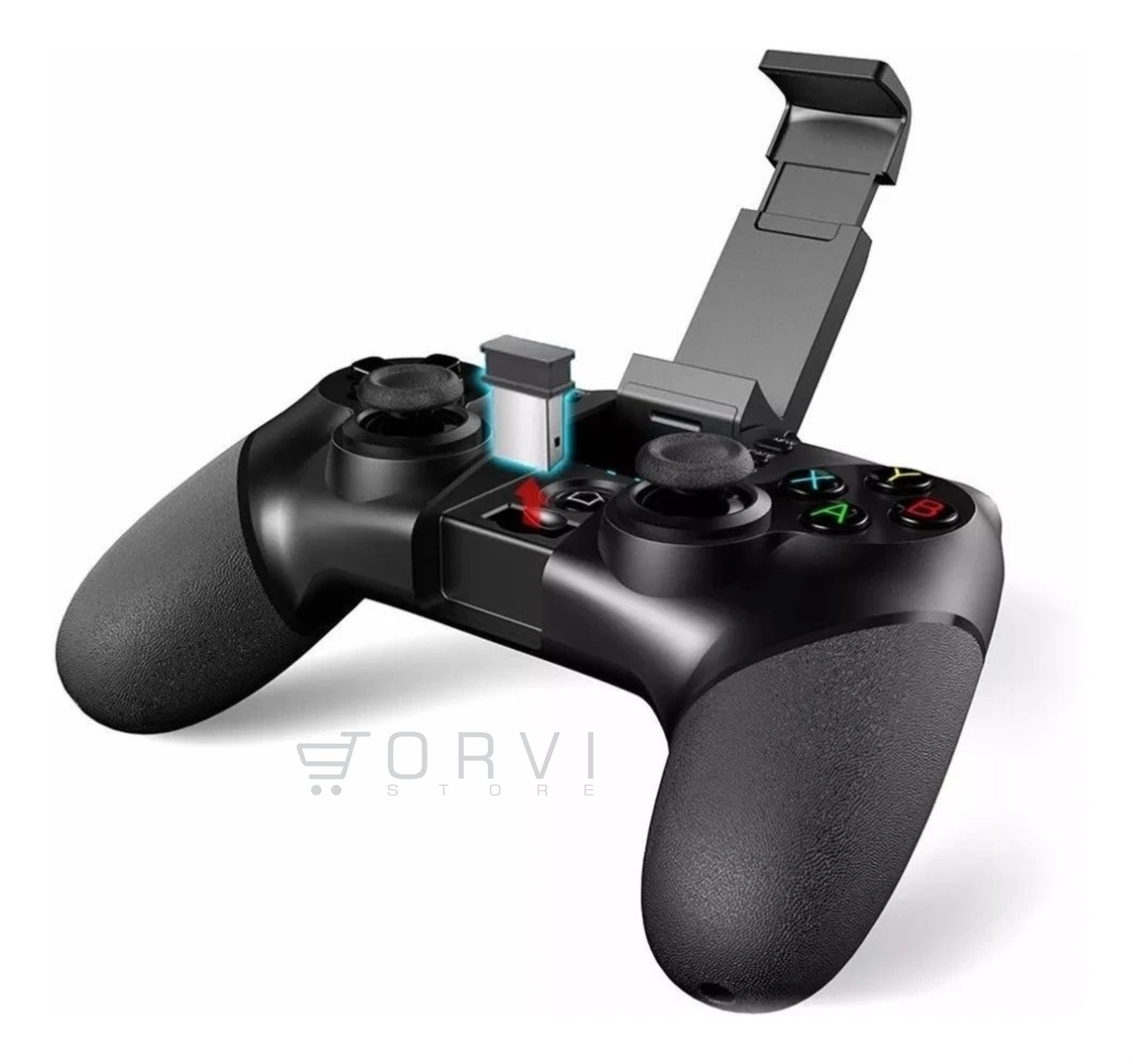 Control Game Pad Wireless Android Windows Pc Nia PG 9076 con Vibración