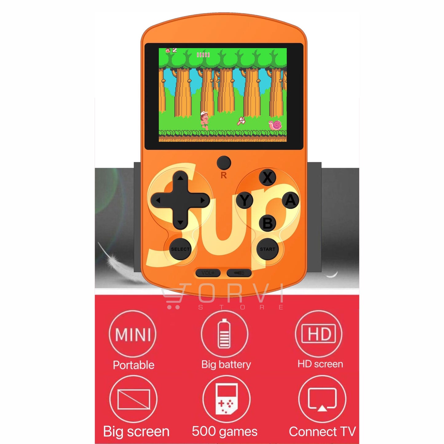 Game Boy Sup Portatil Retro Family Game Mini 500 Juegos