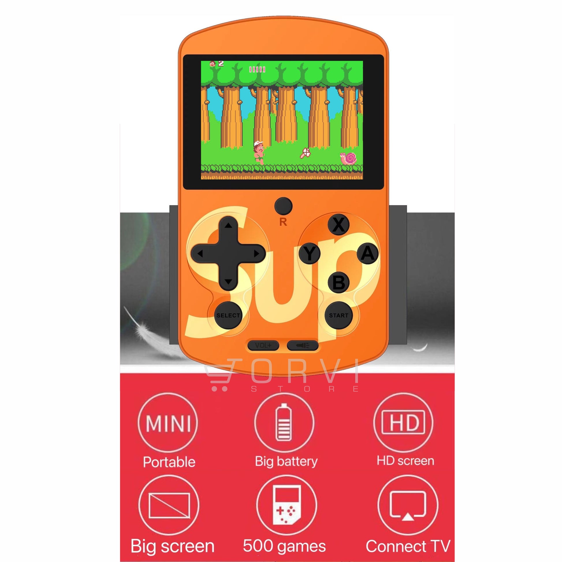 Game Boy Sup Portatil Retro Family Game Mini 500 Juegos
