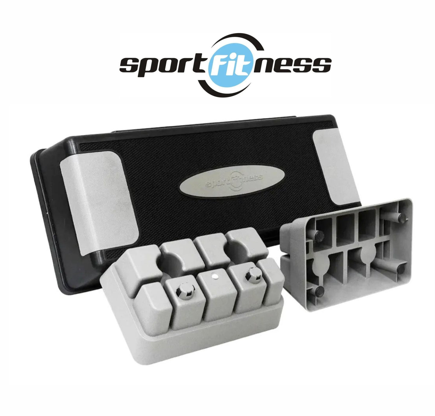 Banco Step Escalón Aeróbicos 3 Niveles Gimnasio Ejercicios Sportfitness