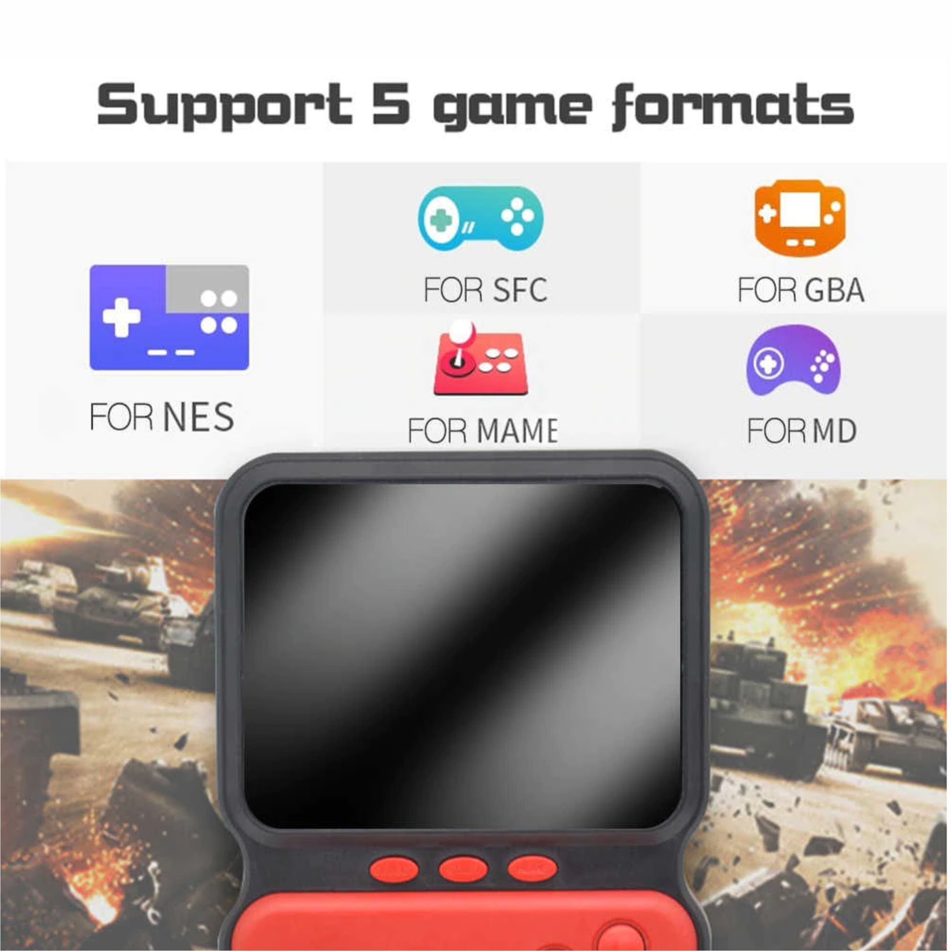 Consola Sup M3 Game Box Portátil 4gb Retro emuladores 900 En 1