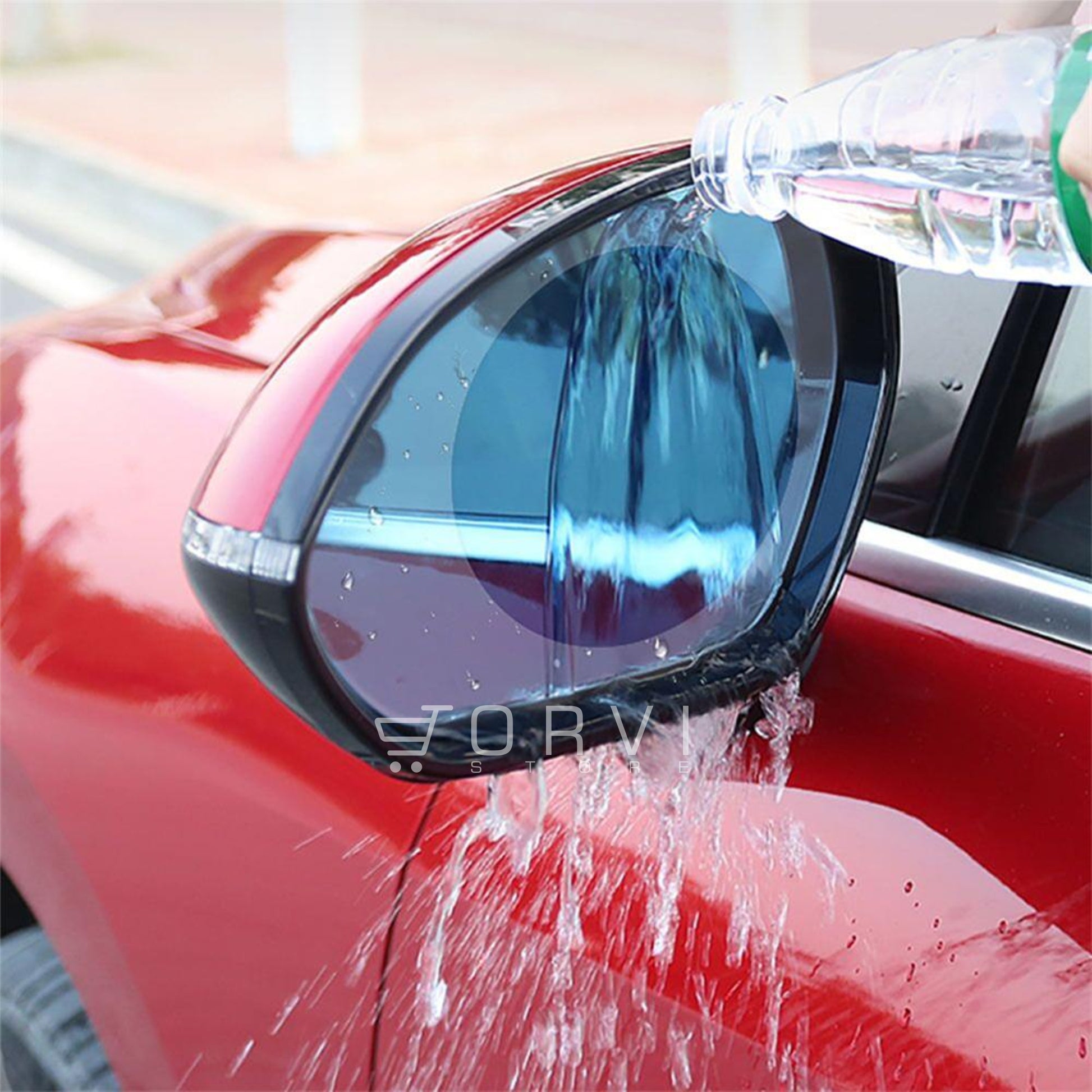 Antiempañante Espejos Retrovisor Carro Moto Protector Lluvia