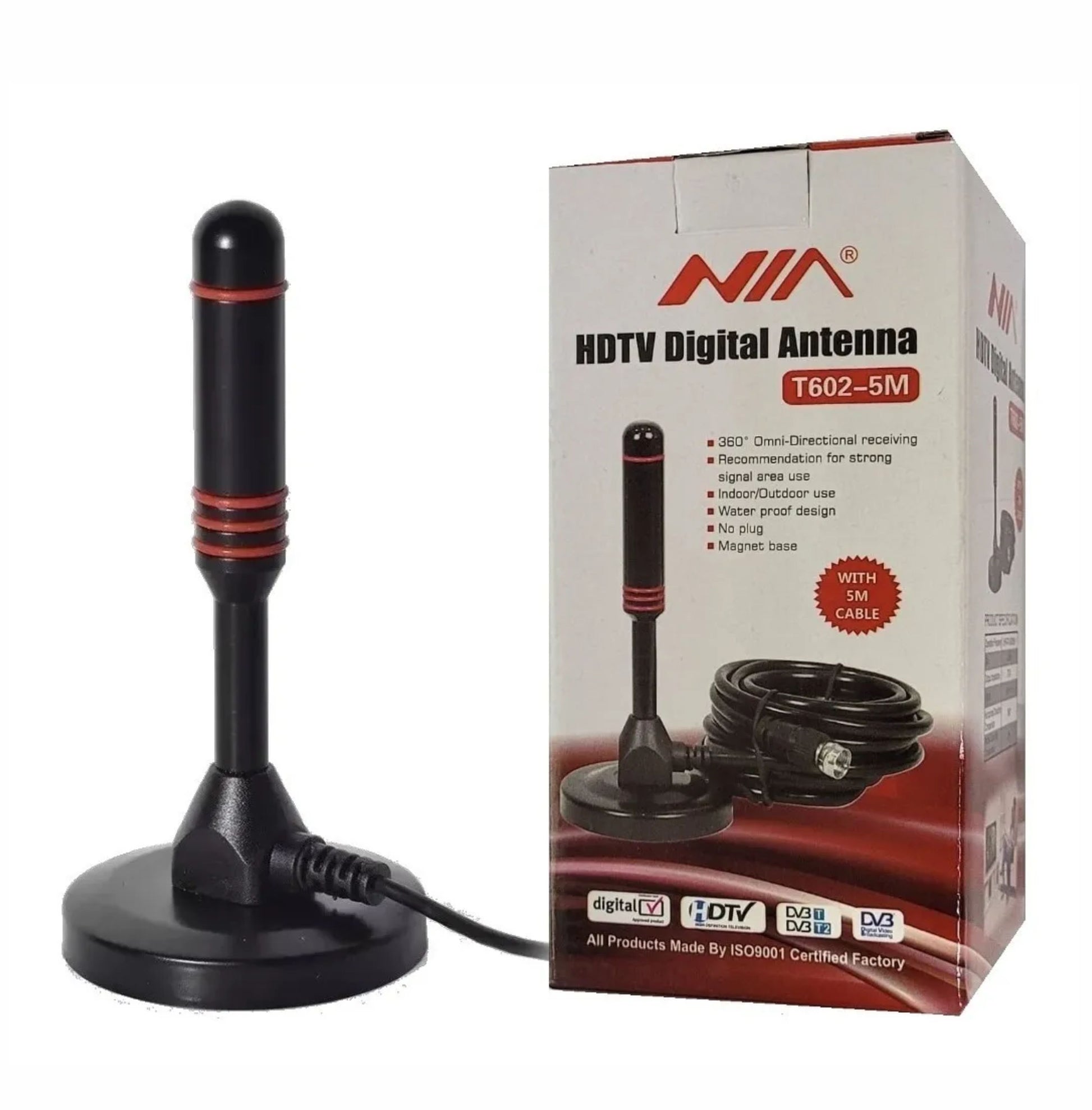 Antena Tv Digital Tdt Señal Potente Hd