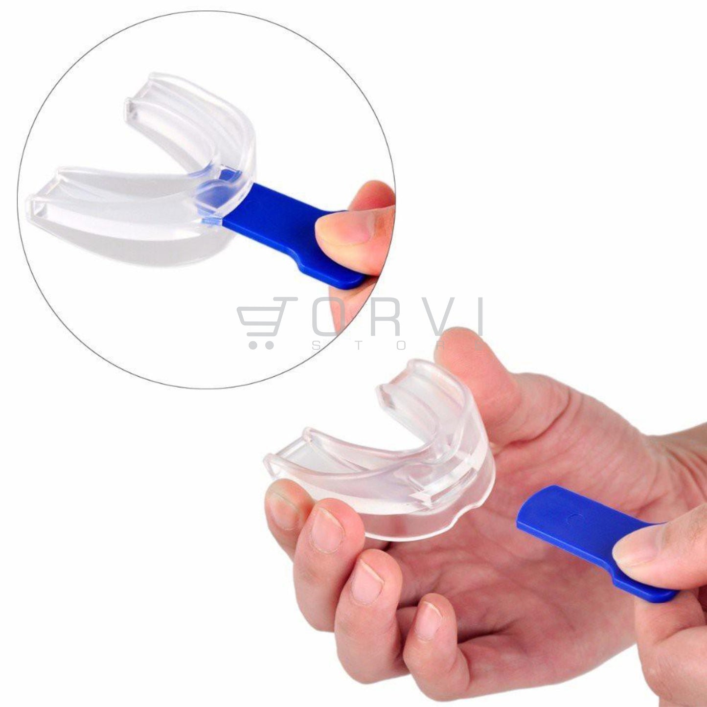 Antironquido Y Bruxismo Protector De Dientes Moldeable Doble