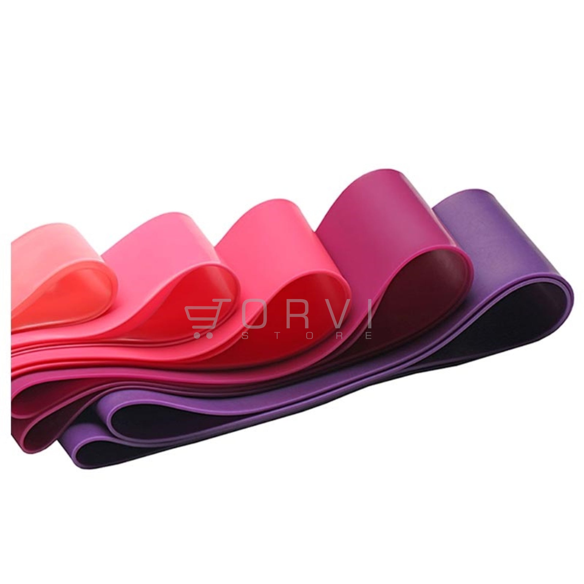Bandas Elásticas Cerradas Kit X5 Ejercicio Resistencia Gym
