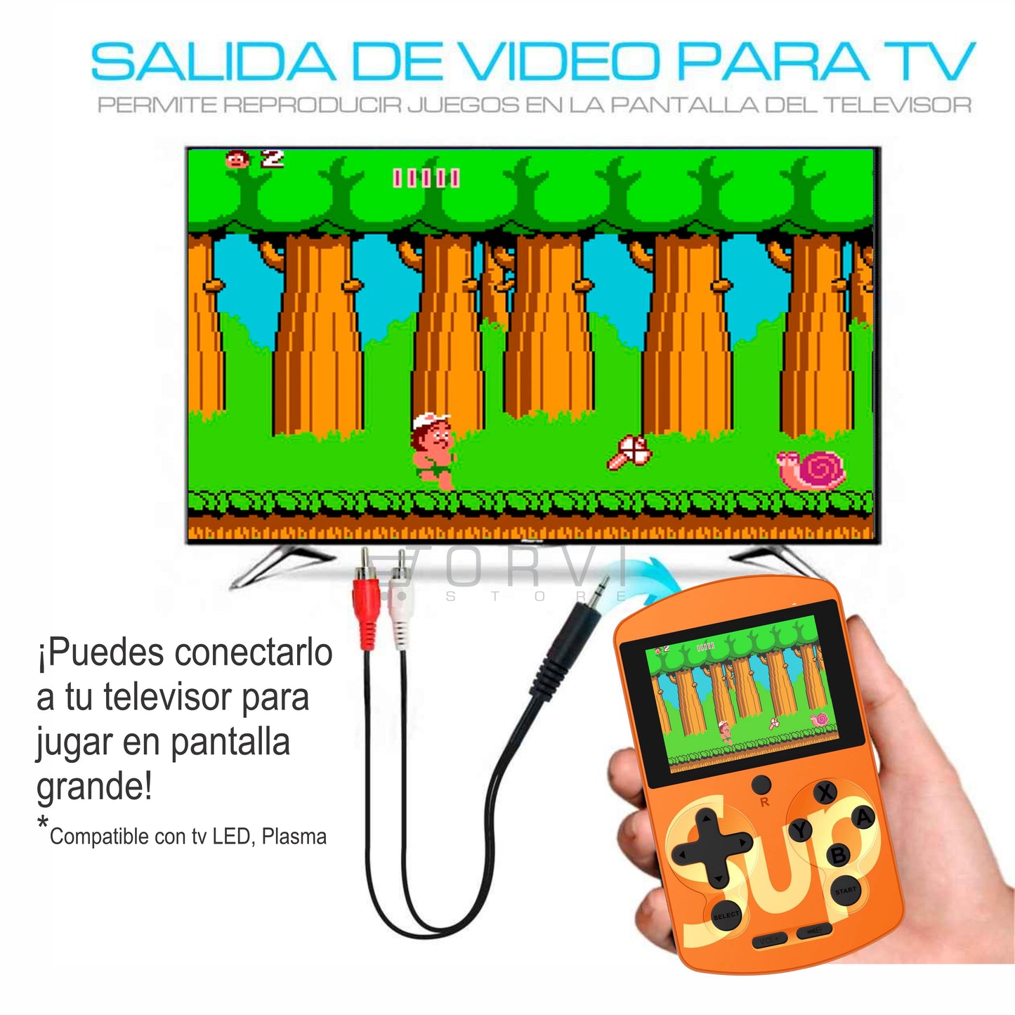 Game Boy Sup Portatil Retro Family Game Mini 500 Juegos