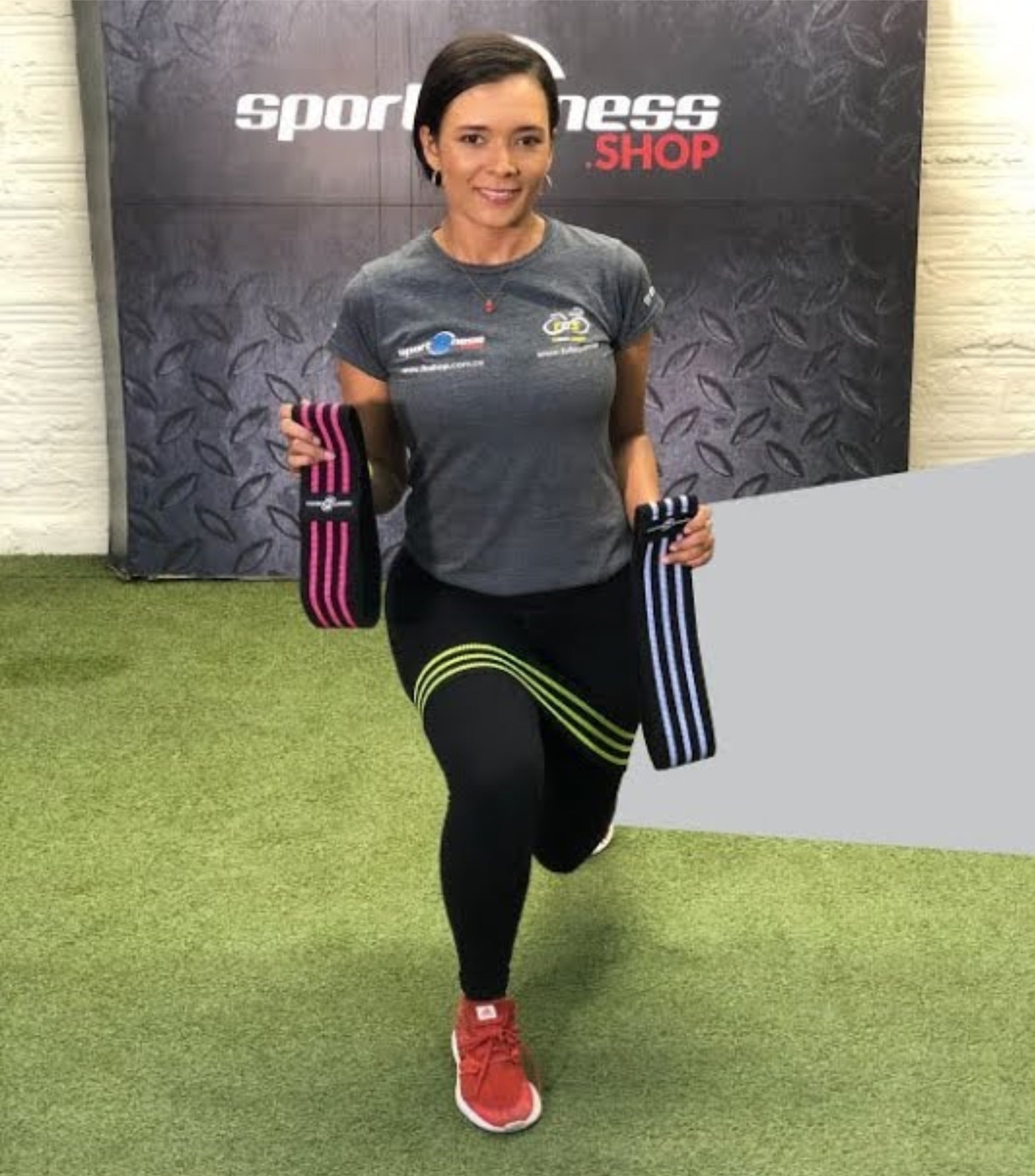 Kit Bandas Elásticas De Tela Resistencias x3 Sportfitness