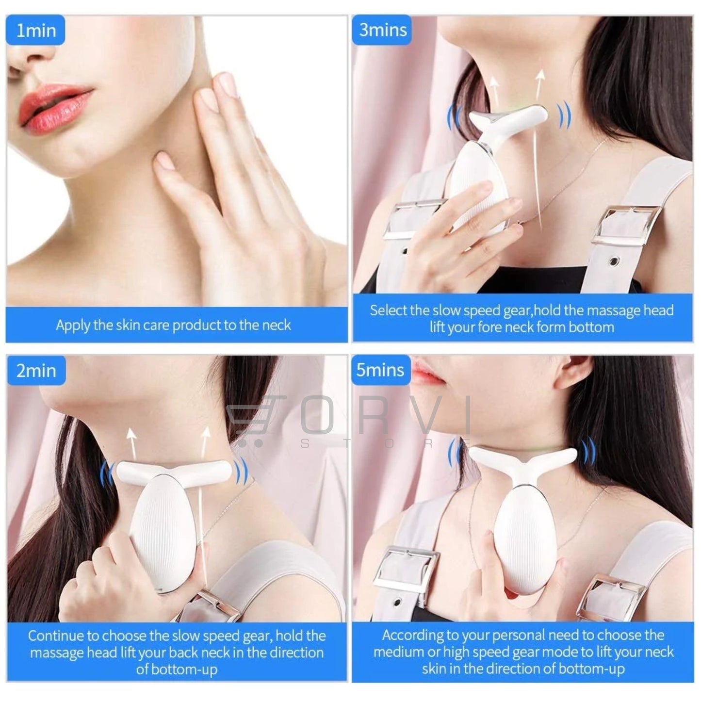 Masajeador Facial Reductor Arrugas Y Papada Recargable