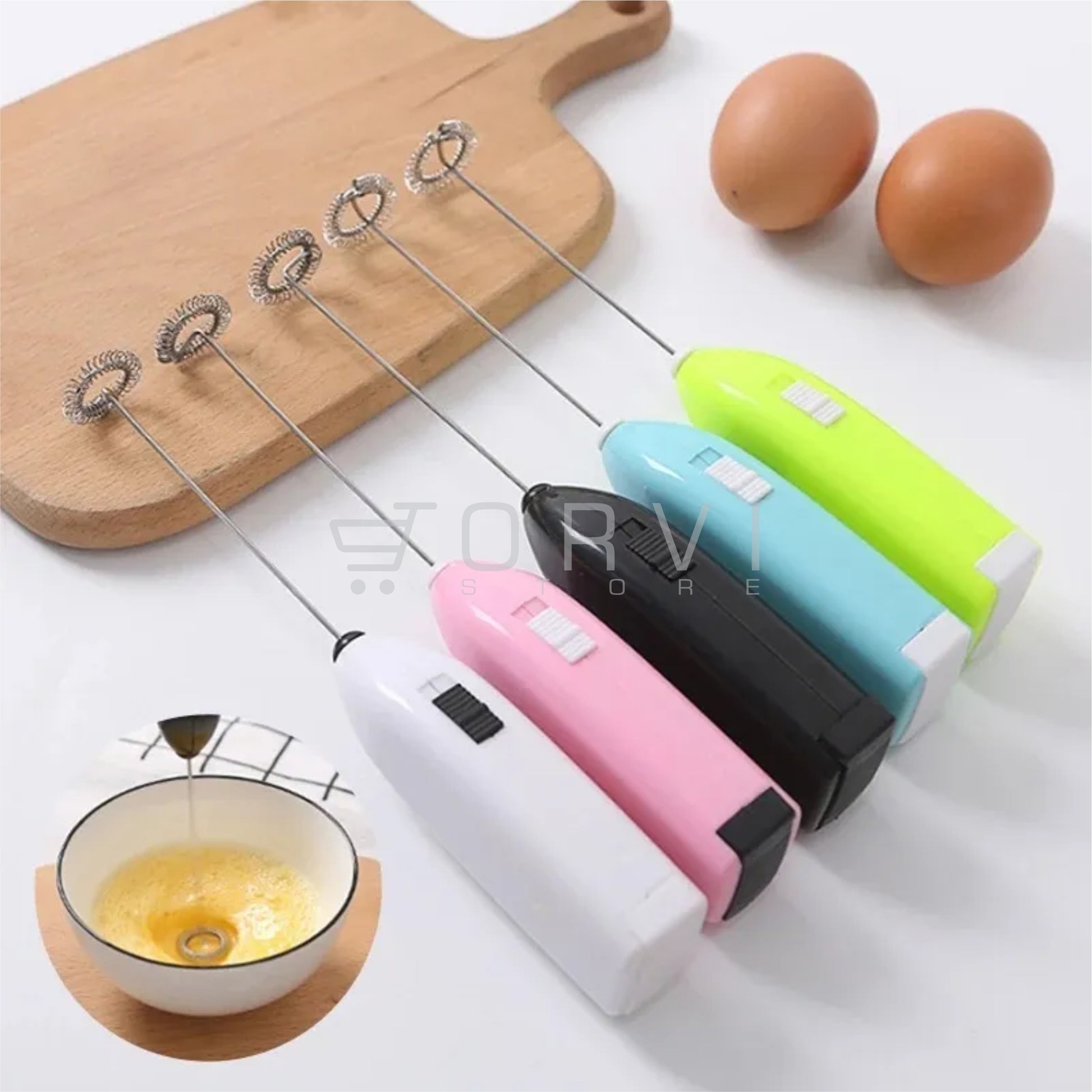 Mini Batidor Electrico Portátil Mezclador Personal Cafe