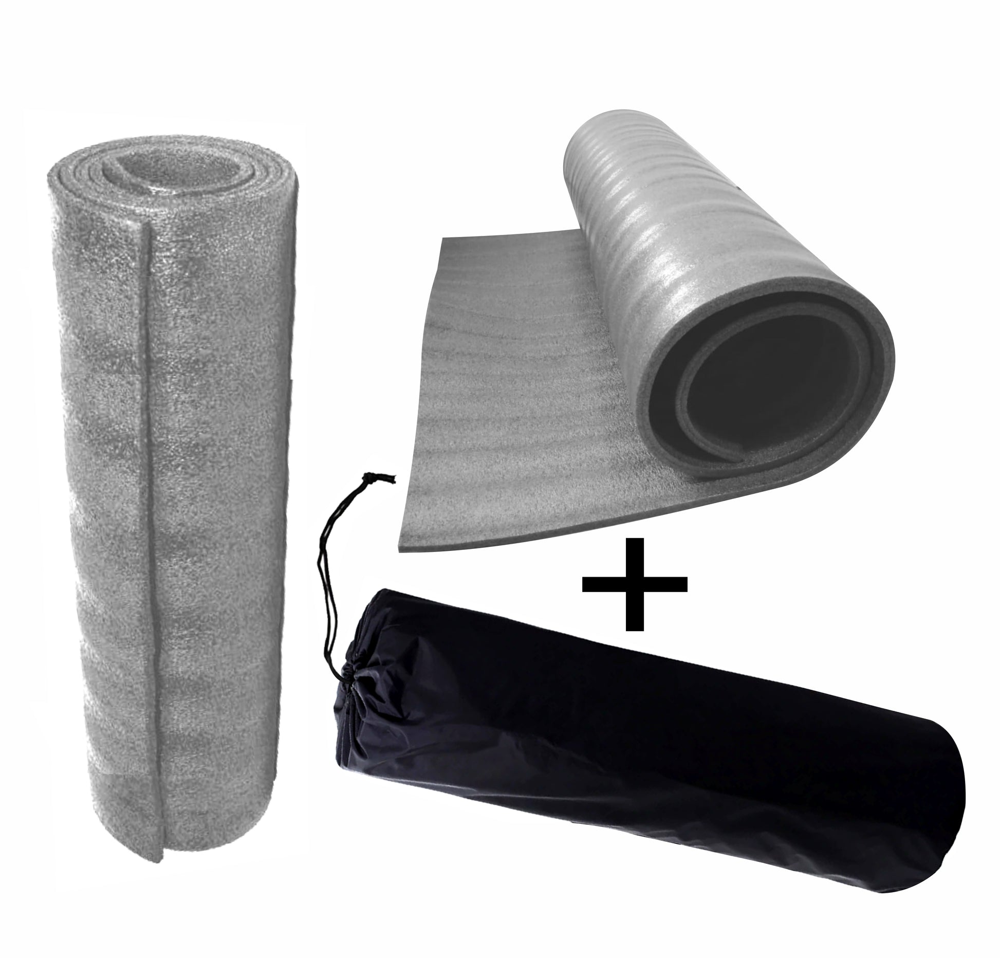 Tapete Yoga Ejercicio Colchoneta Gym Rodillo Abdominal Bandas elásticas Lazo