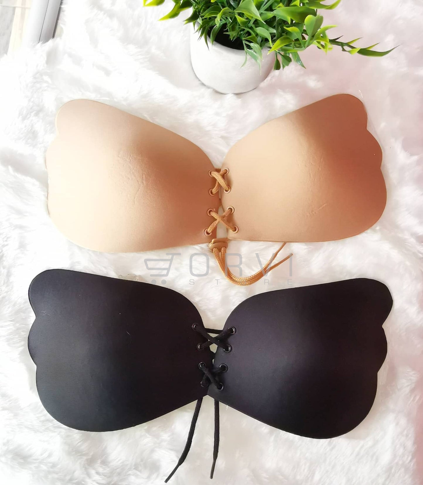 Brasier Invisible Adhesivo Silicona Levanta Busto Magic Bra