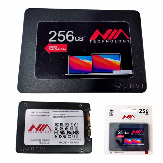 Disco Duro Estado Solido NIA 256gb SSD Sata 2.5 SATA 6 Gb/s
