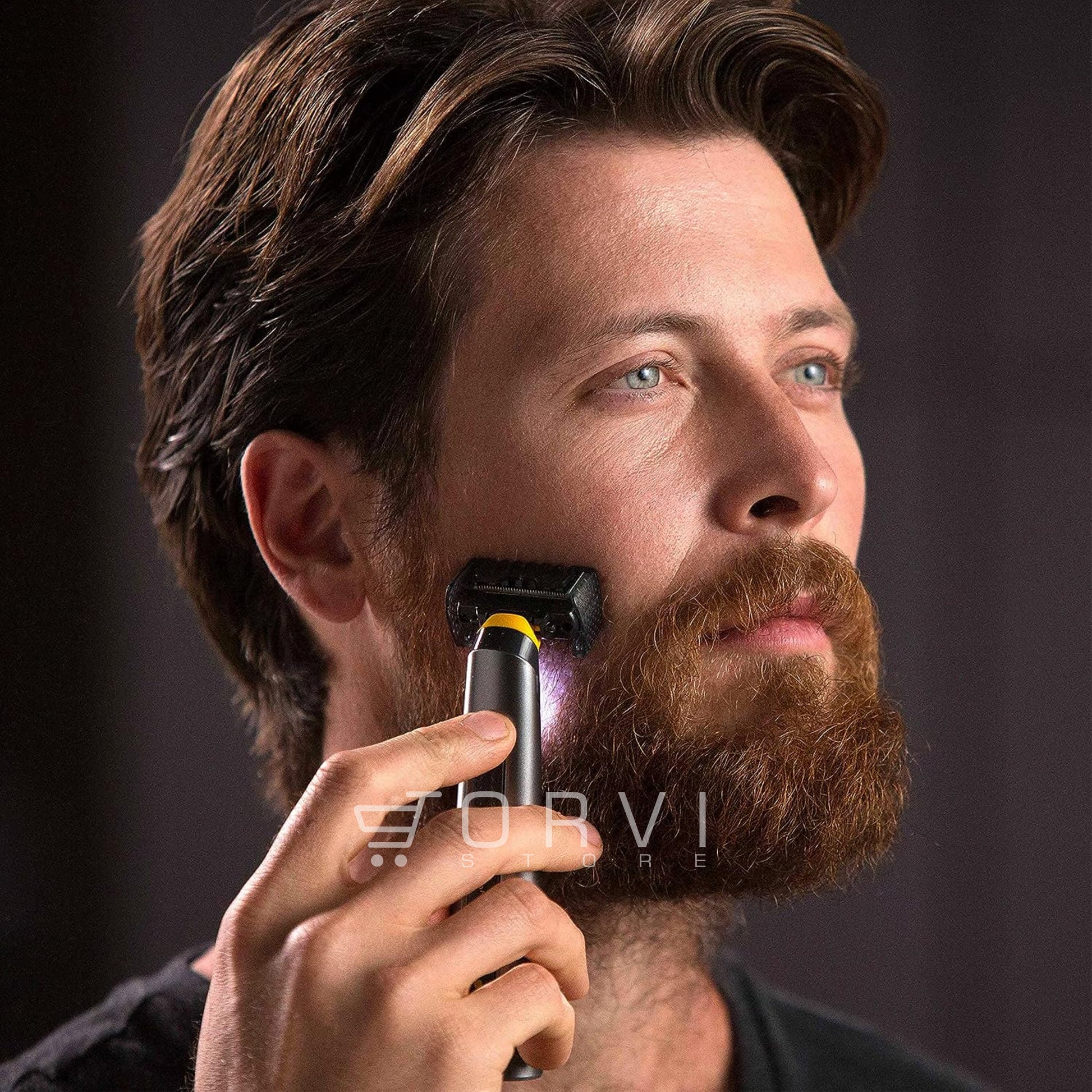 Maquina Afeitadora Micro Trimmer Recargable Barba Cuerpo