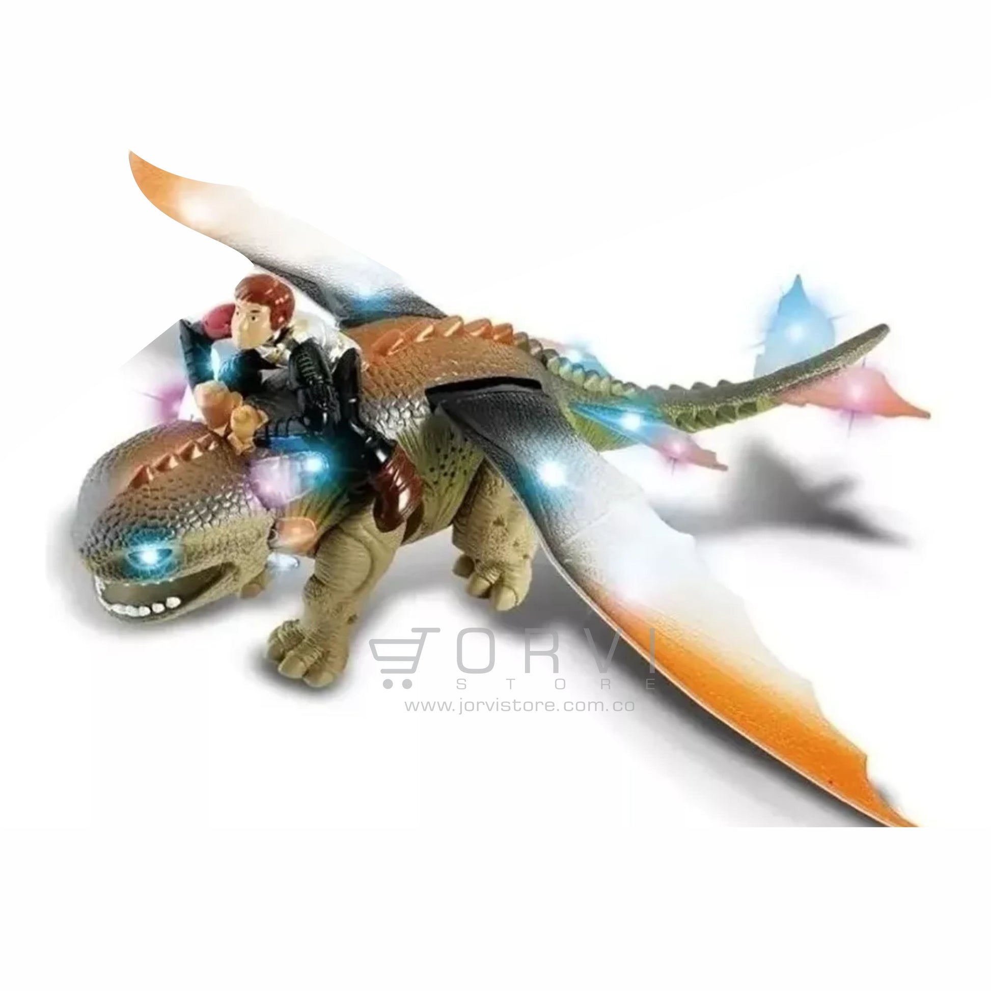 Dinosaurio Juguete Como Entrenar Un Dragon Chimuelo Luces