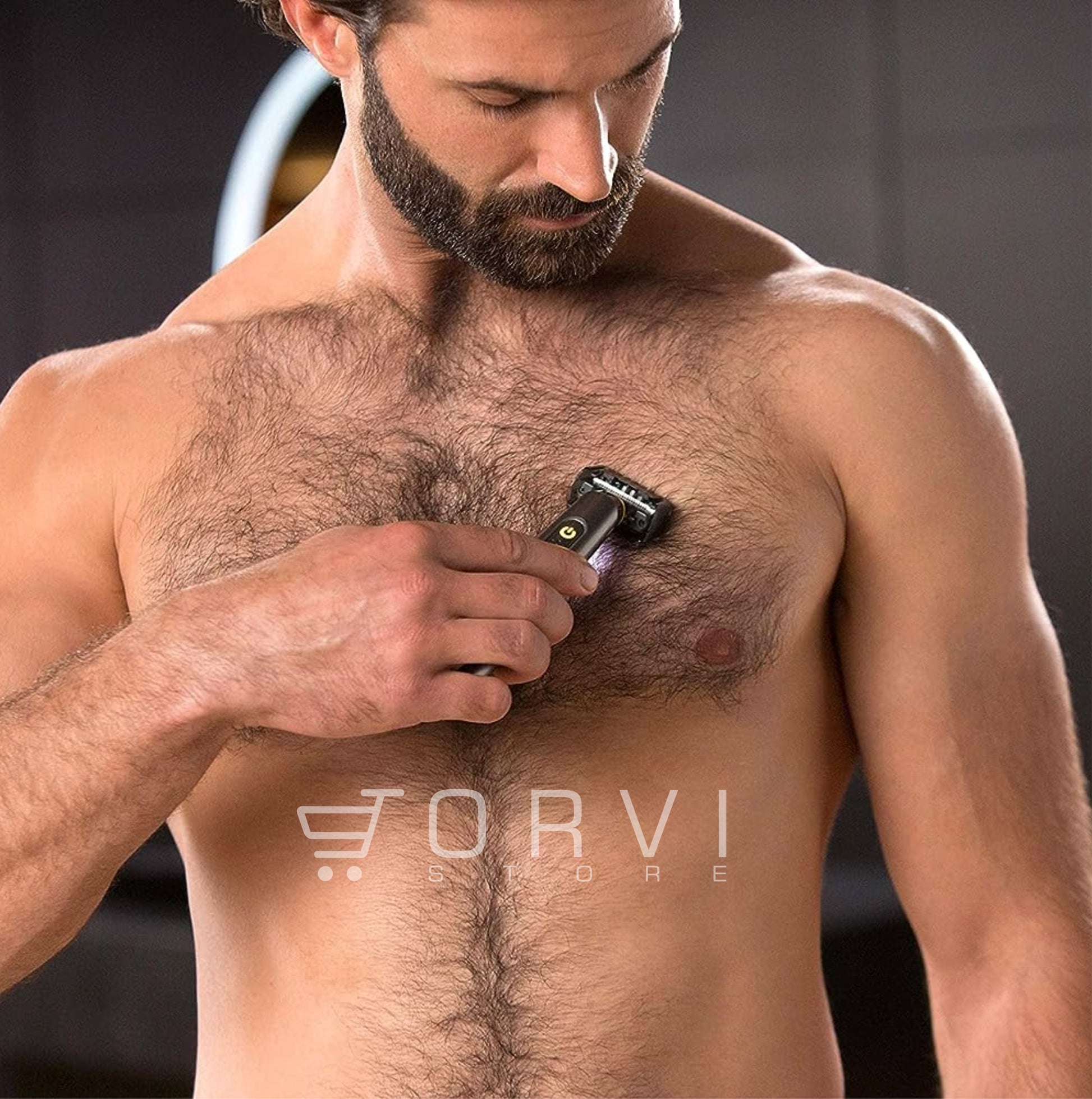 Maquina Afeitadora Micro Trimmer Recargable Barba Cuerpo