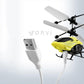 Helicóptero Dron Sensor Mano Sin Control Recargable