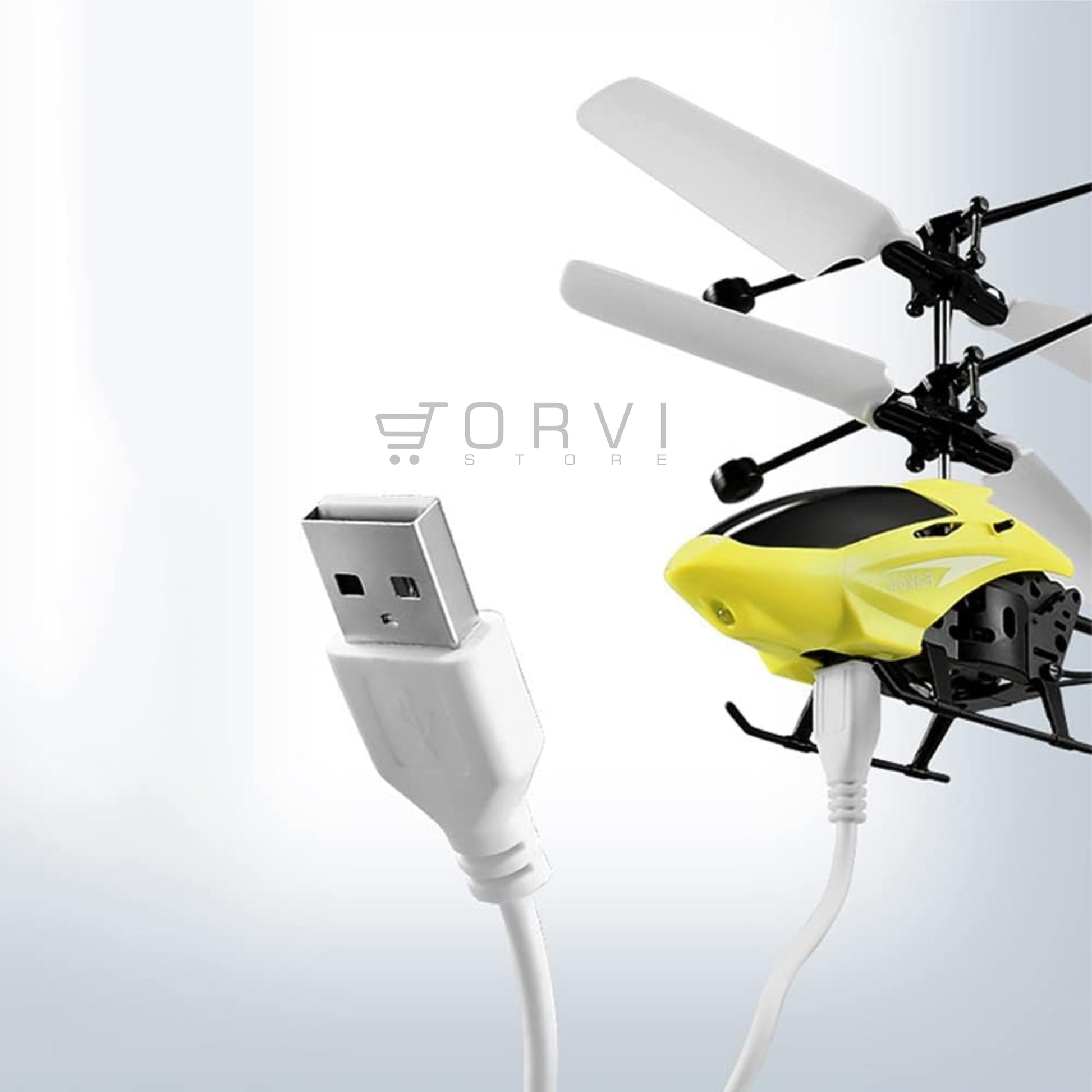 Helicóptero Dron Sensor Mano Sin Control Recargable