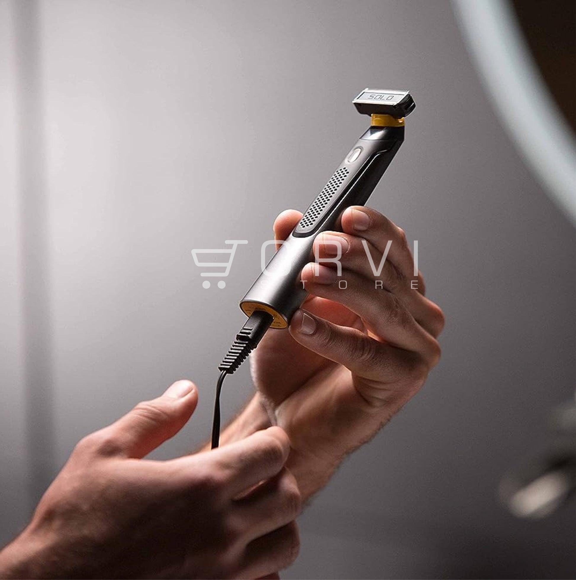 Maquina Afeitadora Micro Trimmer Recargable Barba Cuerpo