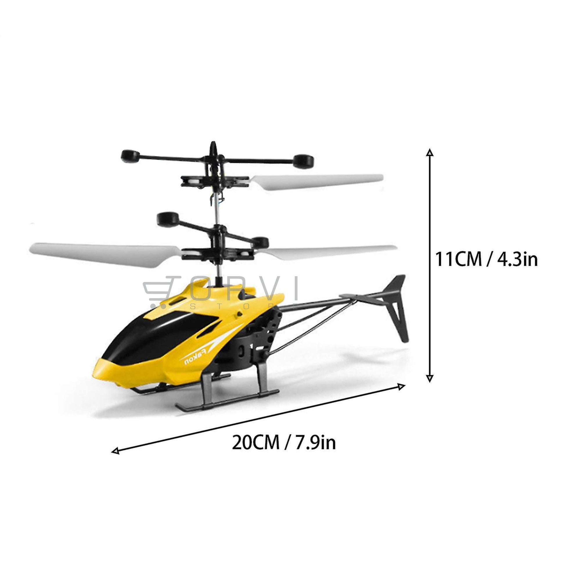 Helicóptero Dron Sensor Mano Sin Control Recargable