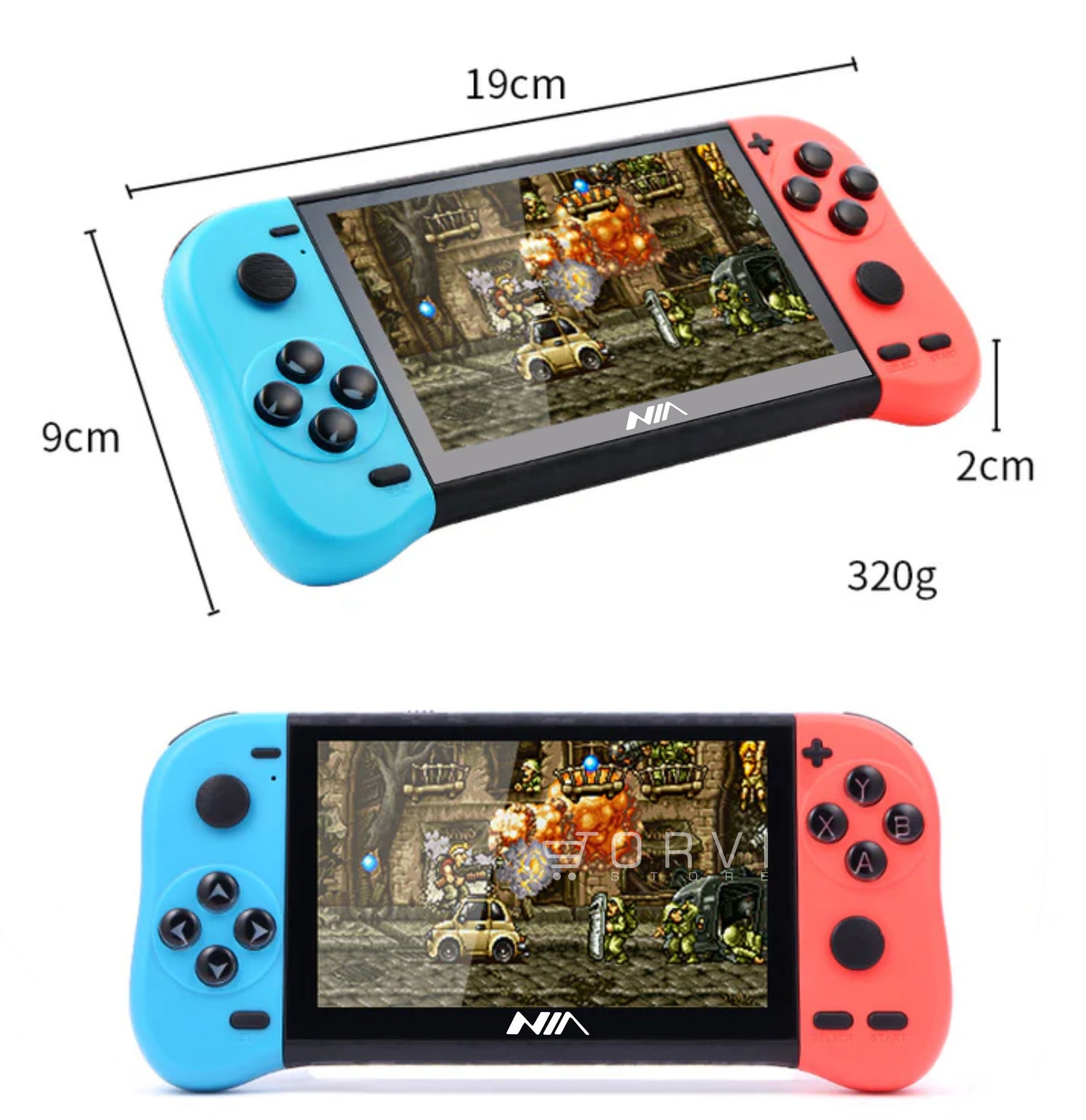 Consola Videojuegos&nbsp; Mp5 X7 Plus marca NIA de 5.1 Pulgadas Portátil Emulador Juegos Retro 7