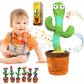 Cactus Bailarin Toy Imita Voz Recargable Usb Dancing Juguete