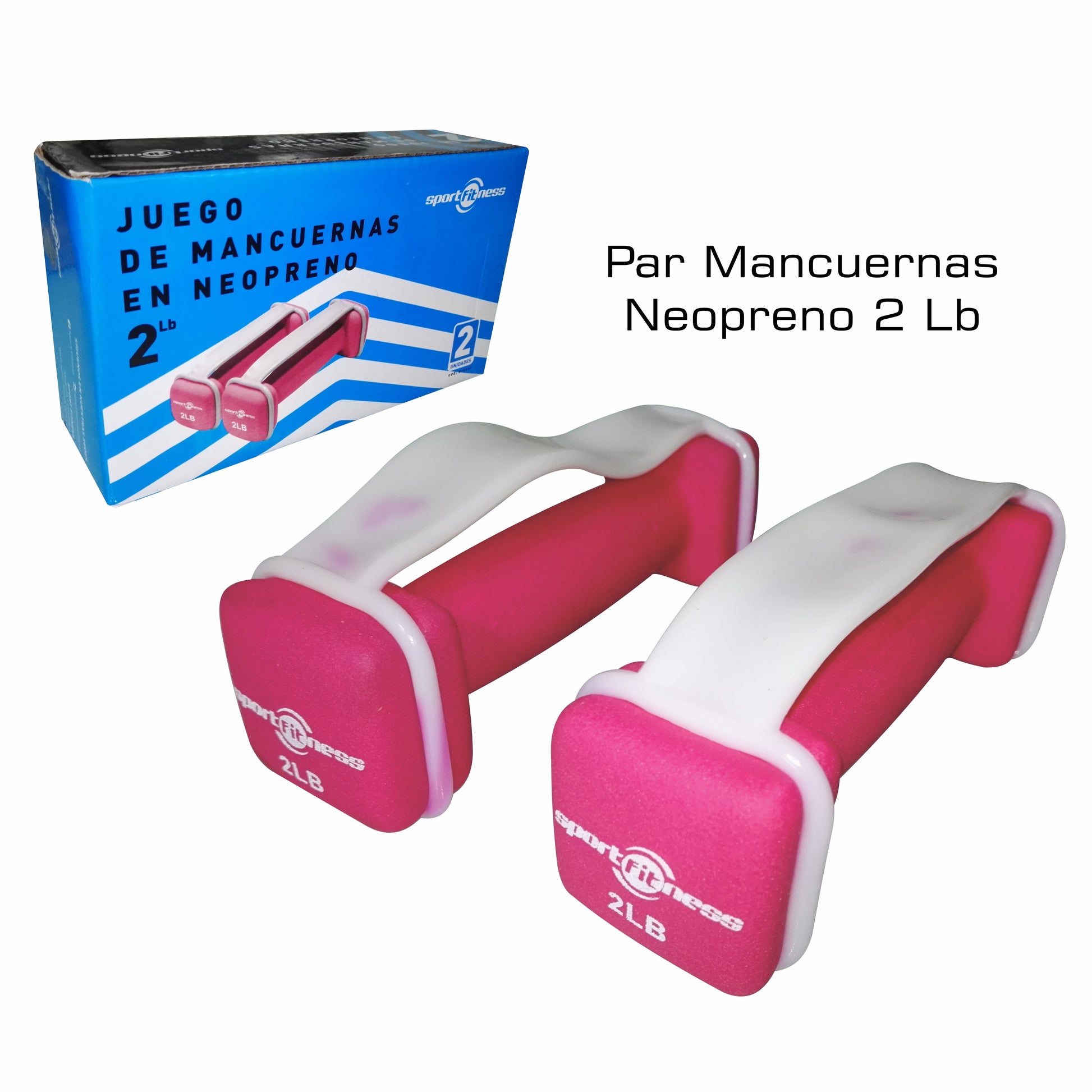 Mancuernas x par 2 Libras Neopreno SportFitness