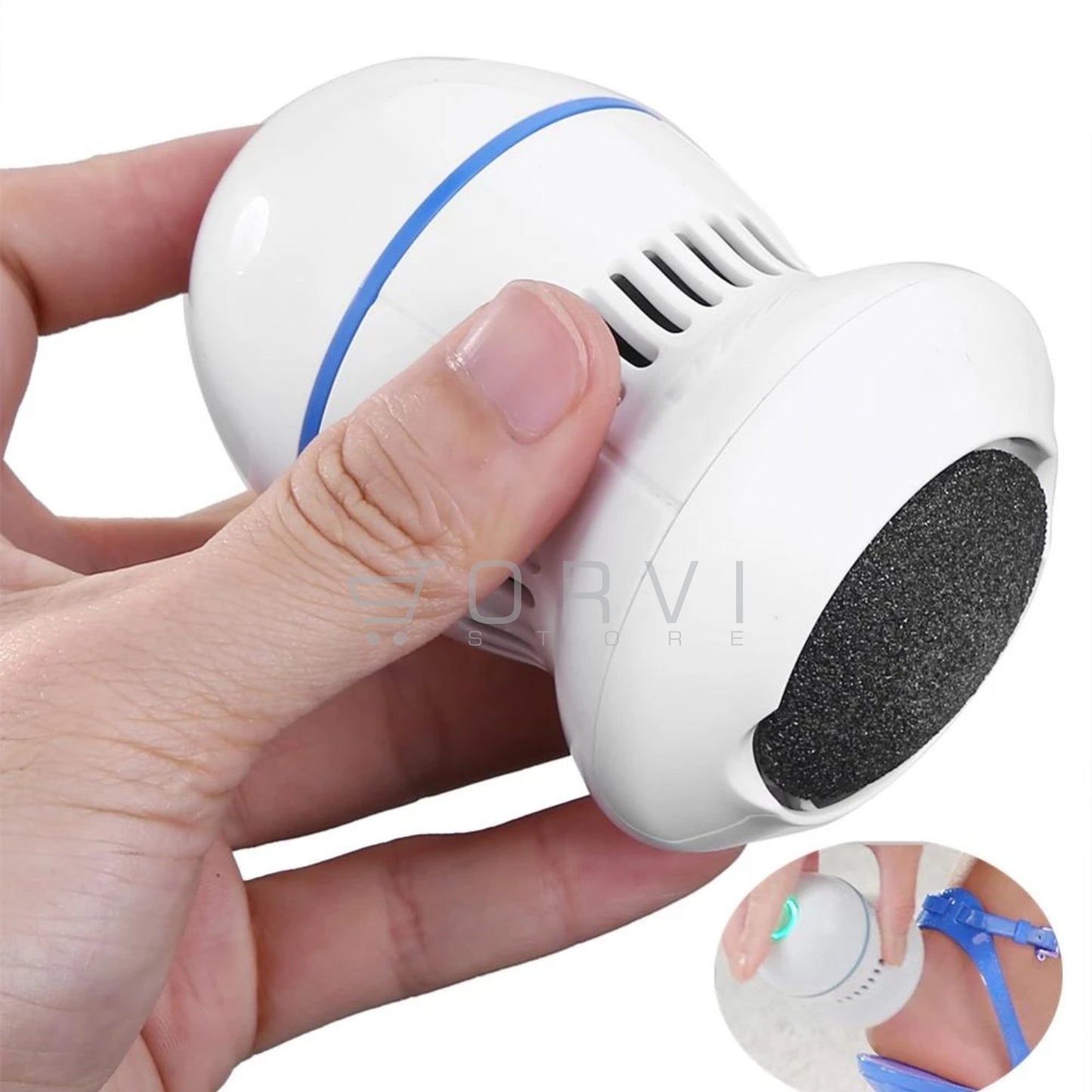 Removedor de Callos Eléctrico Recargable Pies Exfoliador Piel