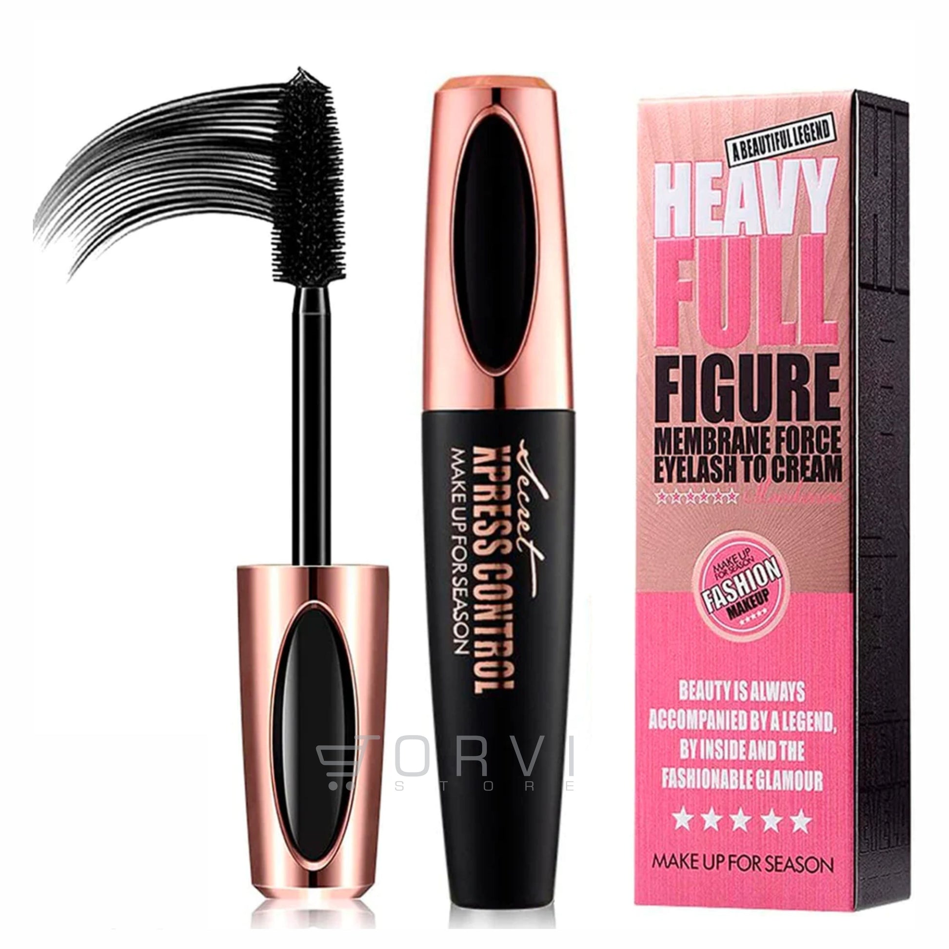 Pestañinas 4D Fibras De Seda Negra aumento 500% Heavy Full Figure Membrane ORIGINAL