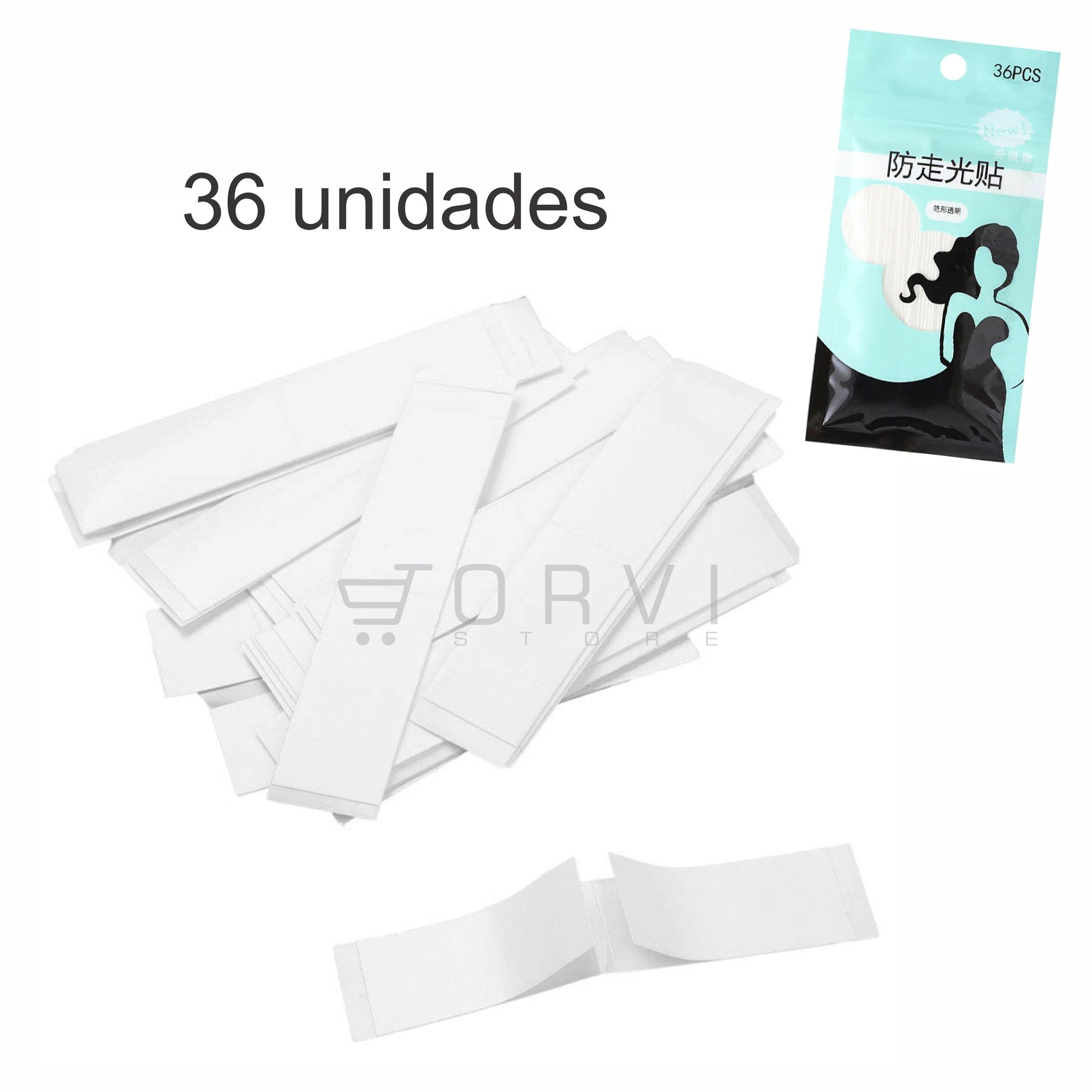 Cinta Adhesiva Invisible Ropa Doble Faz Body Tape Lenceria