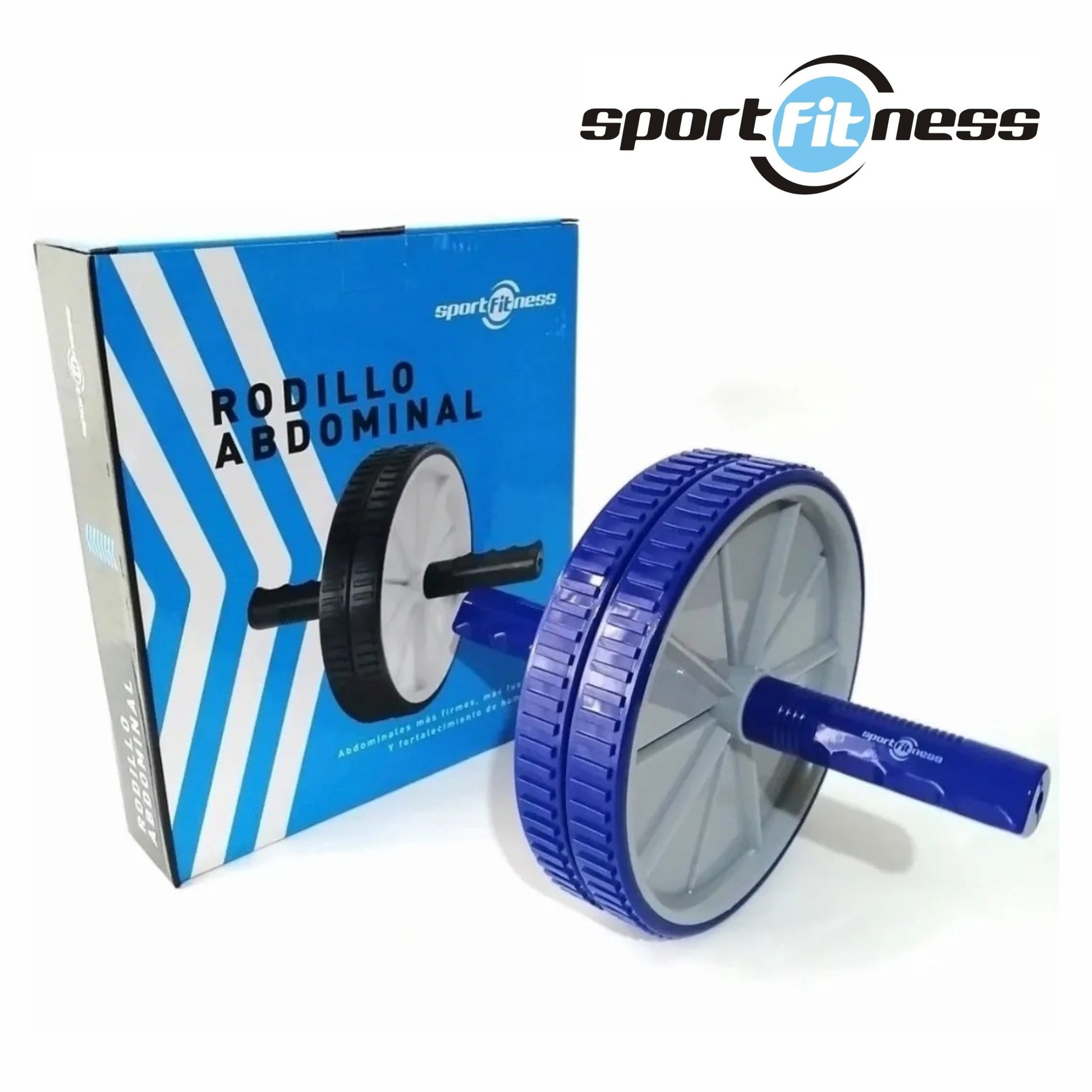 Rodillo abdominal para fitness 35x23x12 cm