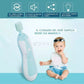 Lima Eléctrica de Uñas para Bebe Limador de 6 Cabezas adaptables Baby Nail Trimme