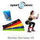 Estera Mat Yoga Miyagi + Kit X5 Bandas Cerradas + Mancuernas