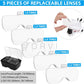 Gafas Lupa Visera Luz Led Recargable Lente Optivisor Aumento