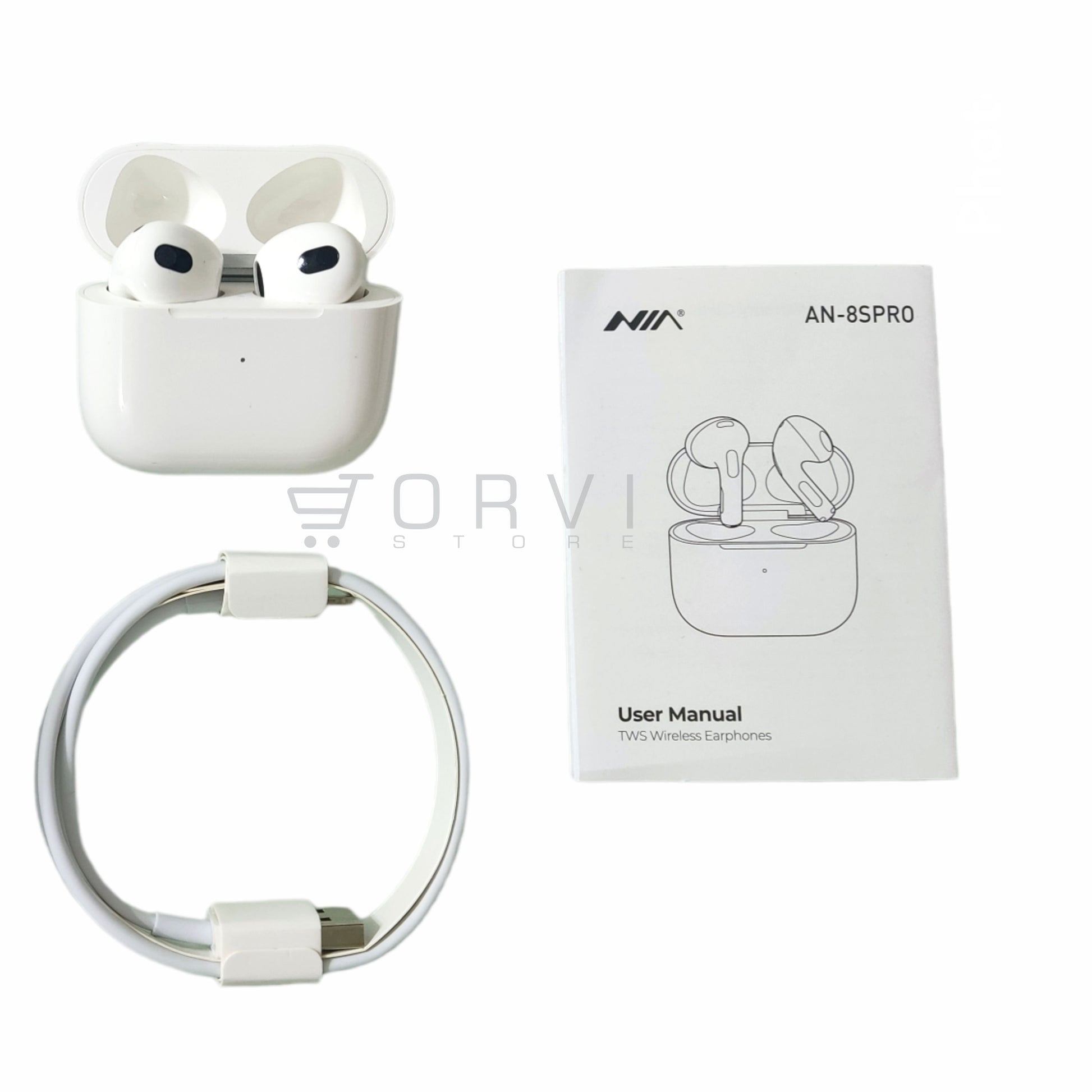Audífonos in-ear Inalámbricos Bluetooth NIA AN-8S PRO VERSIÓN 3