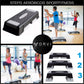 Banco Step Escalón Aeróbicos 3 Niveles Gimnasio Ejercicios Sportfitness