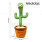 Cactus Bailarin Toy Imita Voz Recargable Usb Dancing Juguete