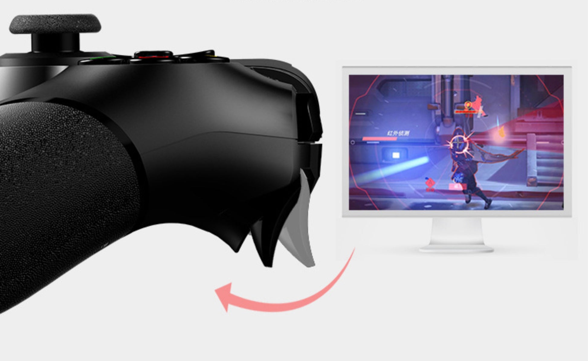 Control Game Pad Wireless Android Windows Pc Nia PG 9076 con Vibración